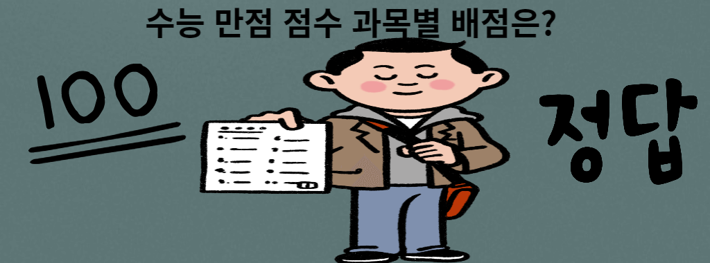 수능 만점 점수