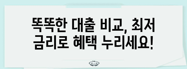 신용점수 영향 요인 분석 및 저금리 대출 비교 안내