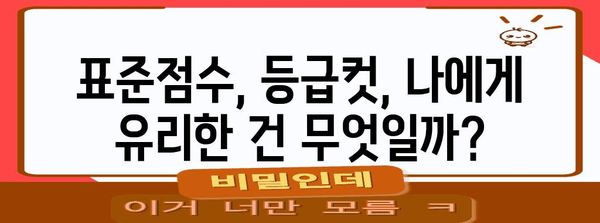 2023 수능 표준점수 등급컷 분석| 과목별 등급컷 변화와 전략 | 수능, 등급컷, 표준점수, 분석, 전략