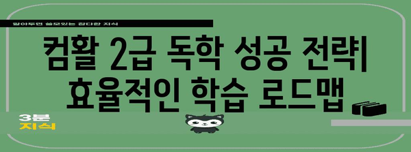 컴퓨터 활용 2급 자격증 | 독학 vs 인강 합격 노하우