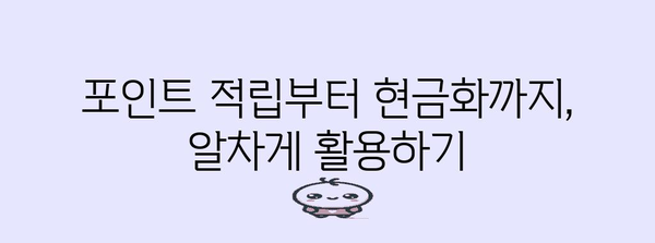 신한카드 포인트를 현금으로 바꾸는 꿀팁