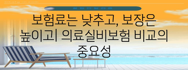 의료실비보험 비교 사이트, 신뢰할 수 있는 길잡이