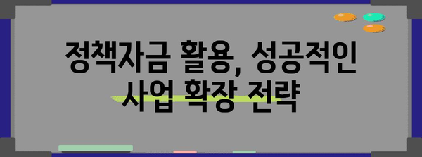 정부정책자금 타이밍 잡기 | 성공적인 신청 방법