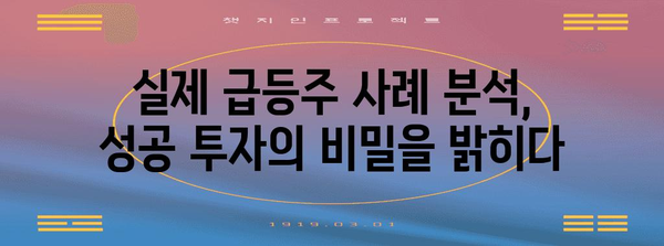 주식 급등주 마스터 클래스 | 초보자를 위한 분석과 투자