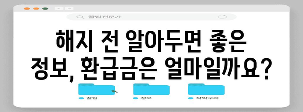 우체국 실비보험 해지 이유와 고려 사항