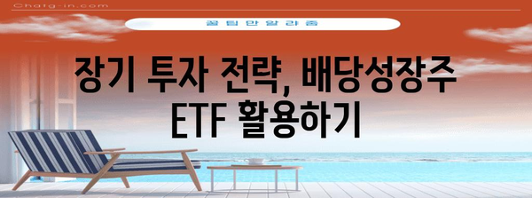 미국 배당성장주 ETF로 꾸준한 이자 수입 만들기